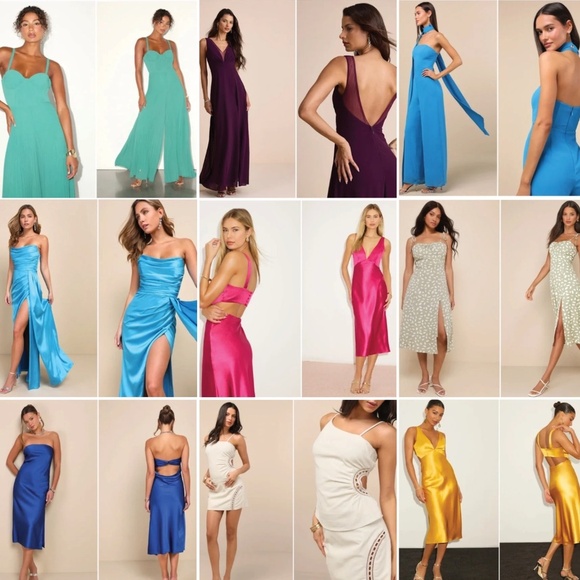Lulus Dresses & Skirts - LULUS Mystery *** BUNDLE***Sexy Chic Elegant Prom Wedding Formal Holidays